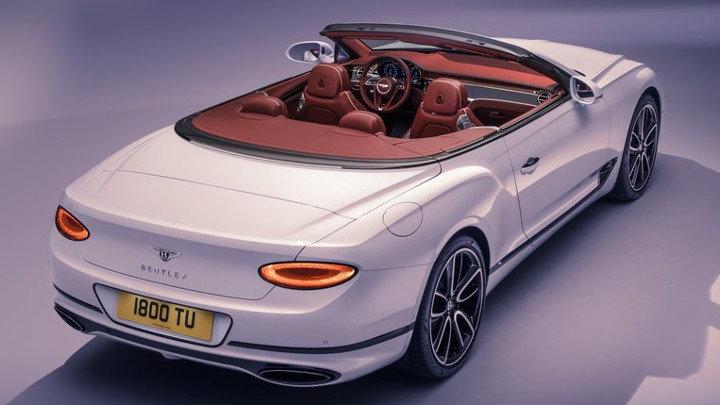 Bentley Continental GTC arriere